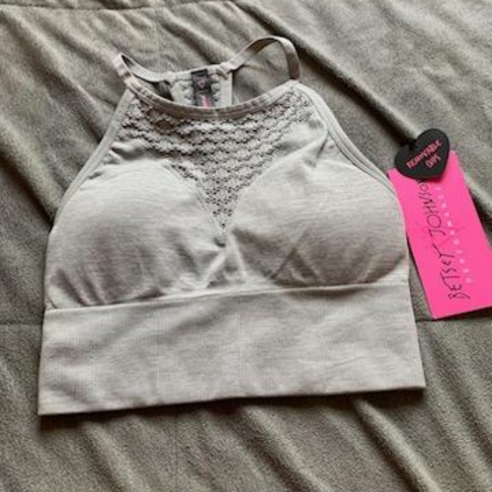 Betsey Johnson Performance Sports Bra NWT